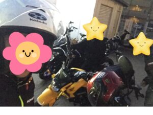 過去使っていたジェットヘルメット。